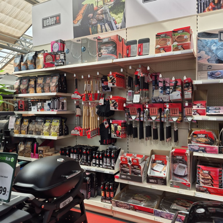 Shop uw Weber BBQ bij tuincentrum GroenRijk de Wilskracht in Den Haag!