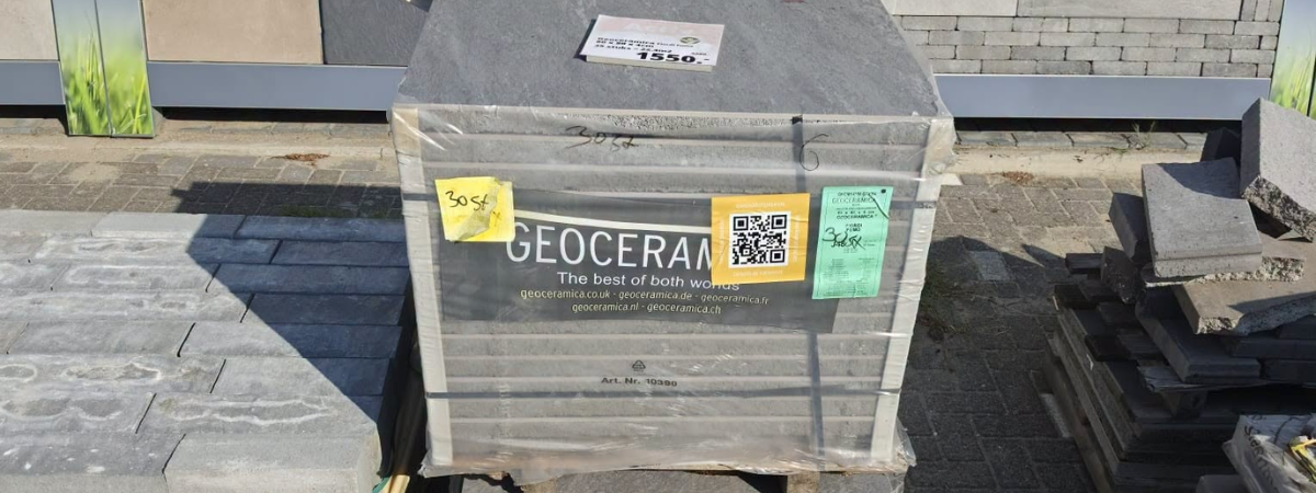 Nieuw terras? Nu extra voordelige bestrating partijen!