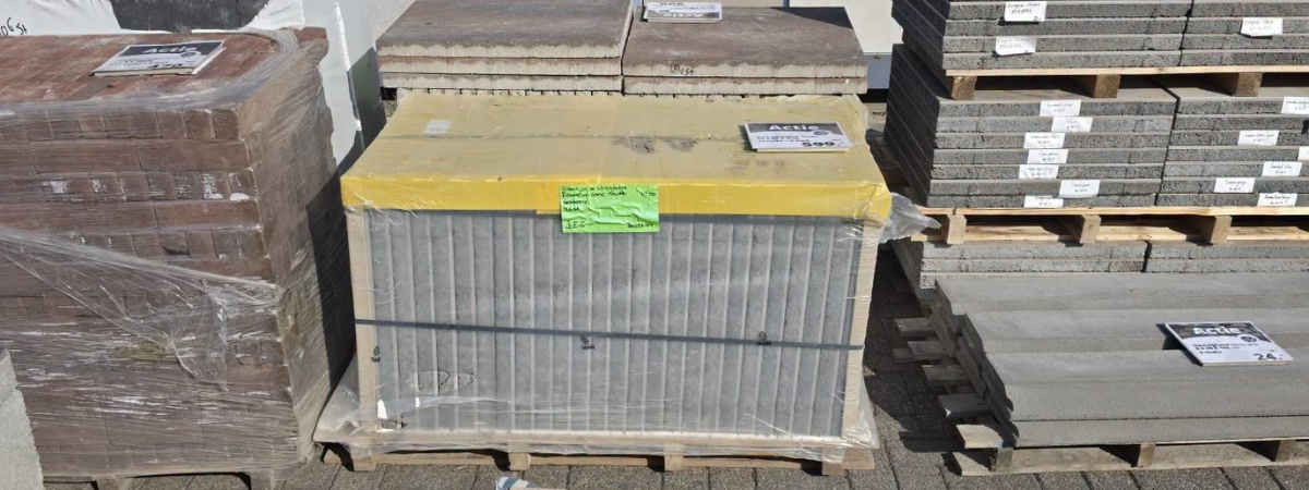 Nieuw terras? Nu extra voordelige bestrating partijen!