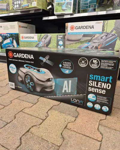Nieuw binnen: de slimme robotmaaier van GARDENA!