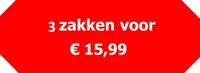 3 voor € 15,99