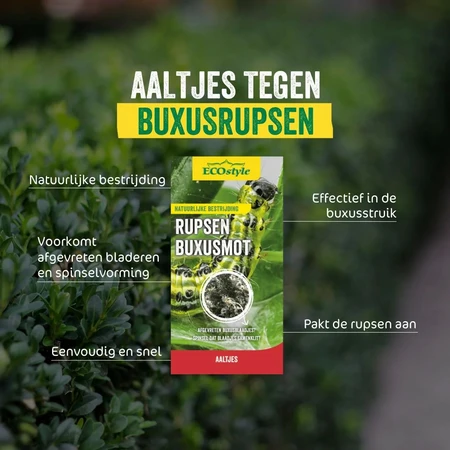 Aaltjes tegen rubsen larven buxusmot 20m2 - afbeelding 2