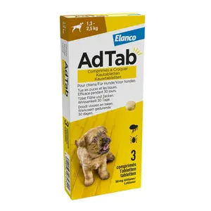 ADTAB Hond kauwtabl 1.3-2.5kg 3 tabl