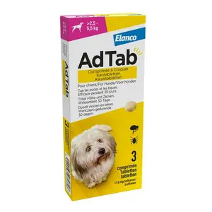 ADTAB Hond kauwtabl 2.5-5.5kg 3 tabl