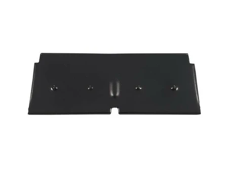 Aluminium Verbindingsstuk t.b.v. daktrim 1058506, zwart RAL 9005