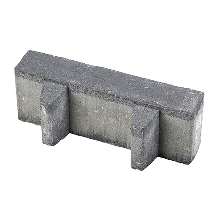 Aqua Bricks waterpasserend 10x30x8cm zwart 40% open