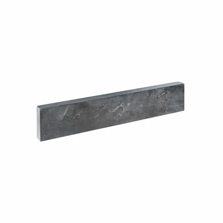 Asian Bluestone opsluitband met facet blauw gezoet 6x20x100cm