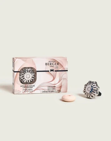 Autodiffuser Coralie Silver met Lady Flower - afbeelding 1