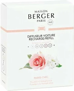 Autoparfum navulling 2 stuks Paris chic