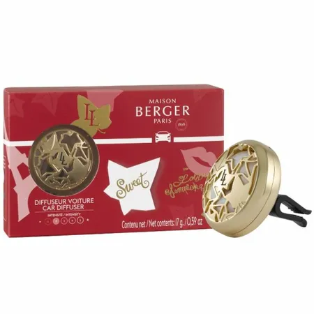 Autoparfum Startersset + 1 navulling Lolita Lempicka Satin gold (Sweet)