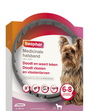 BEAPHAR Bea spc micinale halsband hond tot 8kg