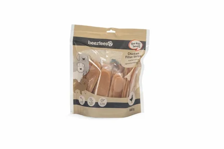 Beeztees Kipfilet Strips – Hondensnack – 900 gr - afbeelding 2