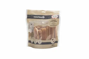 Beeztees Kipfilet Strips met eend – Hondensnack – 900 gr - afbeelding 3