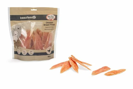 Beeztees Kippenborstfilets – Hondensnack – 900 gr - afbeelding 2