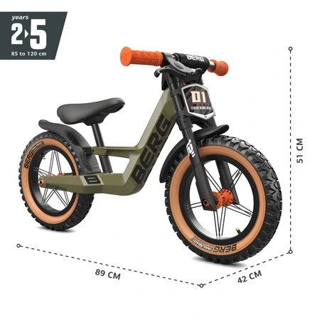 BERG Biky Trail Green Handbrake - afbeelding 2