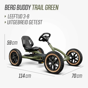 BERG Buddy Trail Green - afbeelding 2