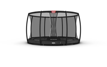 BERG Champion InGround 380 Grey + Safety Net Deluxe