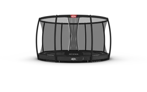 BERG Champion InGround 380 Grey + Safety Net Deluxe