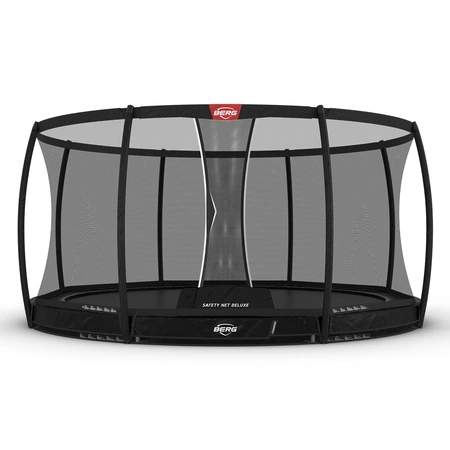 BERG Champion InGround 430 Black + Safety Net Deluxe