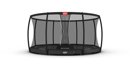 BERG Champion InGround 430 Grey + Safety Net Deluxe