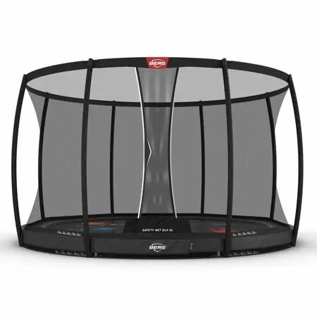 BERG Elite InGround 430 Grey Levels + Safety Net DLX XL