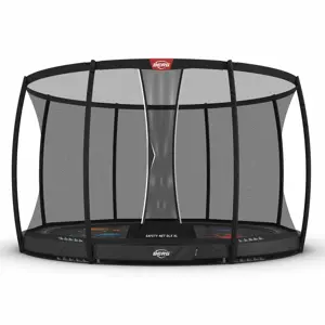 BERG Elite InGround 430 Grey Levels + Safety Net DLX XL