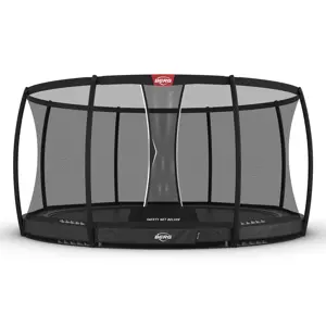 BERG Elite InGround 430 Grey + Safety Net Deluxe