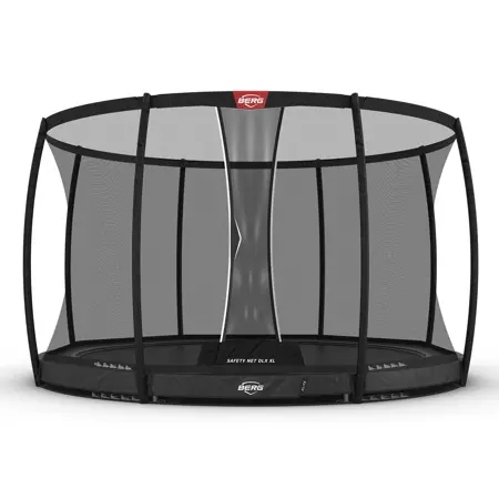 BERG Elite InGround 430 Grey + Safety Net DLX XL