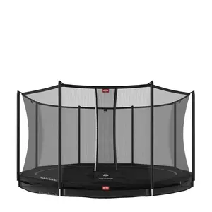 BERG Favorit InGround 430 Black + Safety Net Comfort
