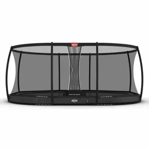 BERG Grand Champion InGround 520 Grijs + Safety Net Deluxe