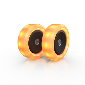 BERG Nexo Wheels 120x40mm Lights Orange