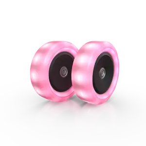 BERG Nexo Wheels 120x40mm Lights Pink