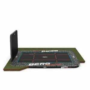 BERG SPORTS Ultim Pro Bouncer FlatGround 500 + AeroWall