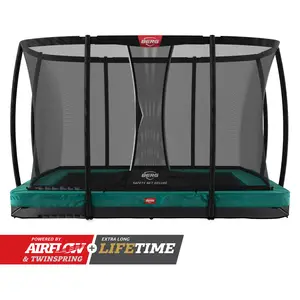 BERG Ultim Champion InGround 330 Green + Safety Net Deluxe