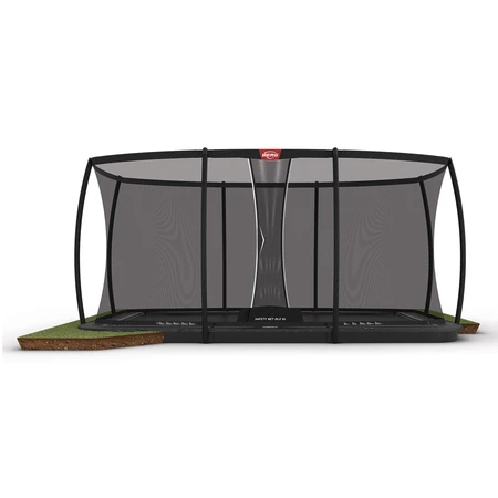 BERG Ultim Elite FlatGround 500 Grey + Safety Net DLX XL