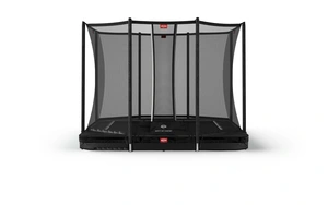 BERG Ultim Favorit InGround 280 Black + Safety Net Comfort