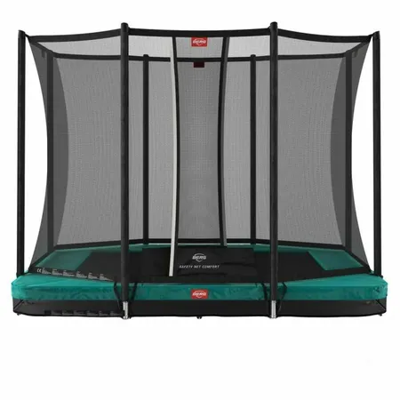 BERG Ultim Favorit InGround 280 Groen + Safety Net Comfort