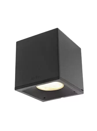 In-lite Big Cubid Dark wandlamp - afbeelding 1