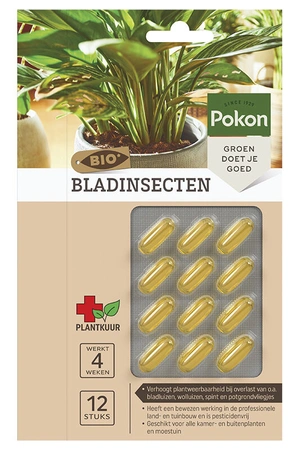 Bio bladinsect capsule 12st