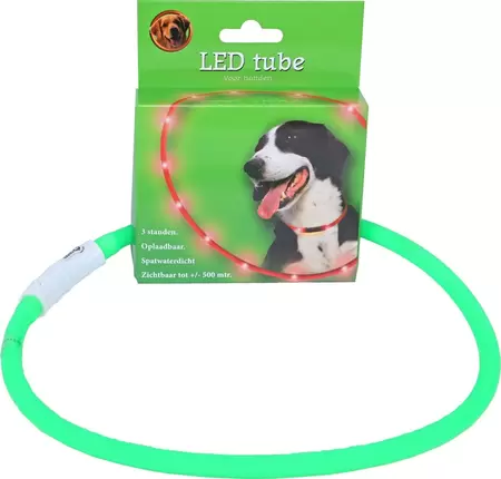 BOON LED Halsband Verstelbaar 20-70cm Groen