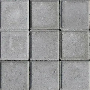 Halve Betonklinkers grijs met deklaag  10x10x8