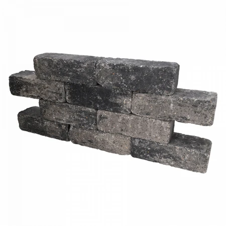 Catrock getrommeld  Grijs/Zwart 31x11,5x10 cm - afbeelding 1
