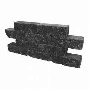 Catrock getrommeld  Nero 31x11,5x10 cm - afbeelding 1