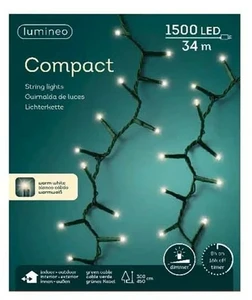 LUMINEO TREE LIGHTS Compact ricel.led l3400-1500l warm wit