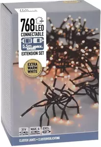 Connectable Cluster 768LED (Extra warm wit)