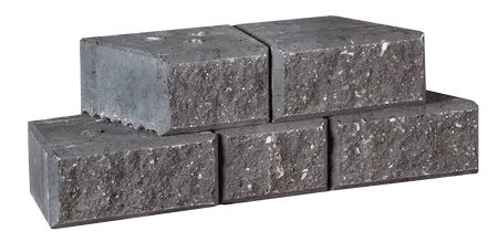 Crack & Stack 15/23x20x10cm Grijs/Zwart