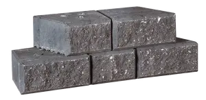 Crack & Stack 15/23x20x10cm Grijs/Zwart