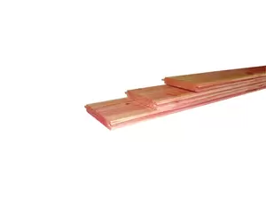 Douglas geschaafd dakbeschot 1,6 x 11,6 x 300 cm, onbehandeld. - afbeelding 1