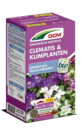 DCM Meststof Clematis & Klimplanten 1,5 kg