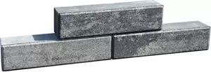 Decor Block 40x10x10cm Zwart/Grijs